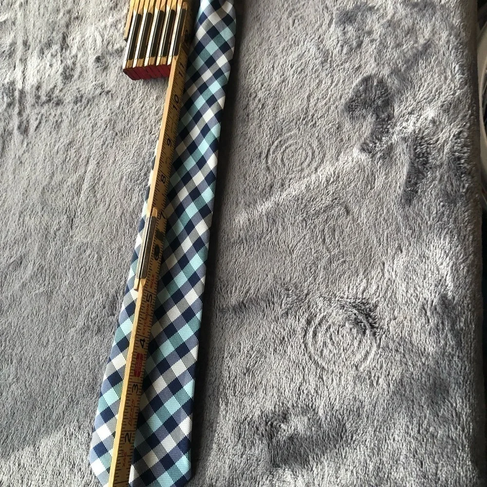 𝅺CHILDREN‎ Plaid snap on Tie